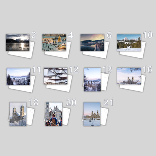 Postkarten Set: Winter